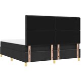 Box spring krevet s madracem Crna 180 x 200 cm tkanina | shoptok.hr