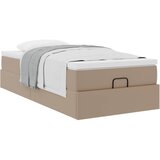  Okvir kreveta s madracem cappuccina 90x190cm umjetna koža | shoptok.hr