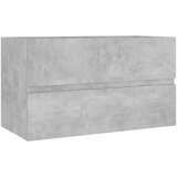 vidaXL ormarić za umivaonik siva boja betona 80 x 38,5 x 45 cm iverica | shoptok.hr
