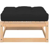  4-dijelna vrtna garnitura od masivne borovine s jastucima | shoptok.hr