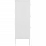  Ladičar bijeli 80 x 35 x 101,5 cm čelični | shoptok.hr