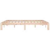  Okvir za krevet od masivnog drva 150x200 cm 5FT veliki bračni | shoptok.hr