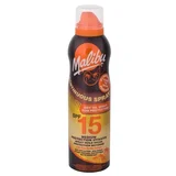 Malibu Continuous Spray Dry Oil SPF15 vodootporan sprej za zaštitu od sunca 175 ml