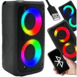 Aku. prijenosni LED RGB bluetooth 5.0 zvučnik FM USB SD POWER BASS