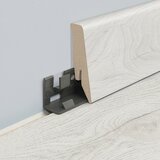LOGOCLIC podna kutna lajsna lilywhite oak/misty plains oak (2,6 m x 18 mm x 58 mm, ravni oblik) Cijene