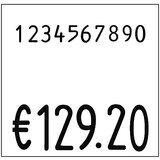 ratioform etikete za označevalnik cen, šxv 29 x 28 mm, de 24 rol po 700 kosov, bela Cene