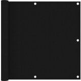 vidaXL balkonski zastor crni 90 x 300 cm od tkanine Oxford | shoptok.hr