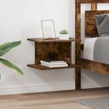  Noćni ormarić 2 pcs Dimljeni hrast 40 x 30 x 25 cm | Eponuda.com