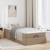  Okvir kreveta s madracem Ostalo 2 pcs Smeđa PVC | shoptok.hr