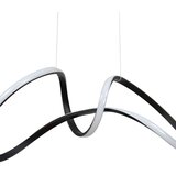  LED luster na sajli TESORO LED/48W/230V crna | Eponuda.com