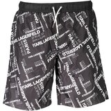 KARL LAGERFELD BEACHWEAR SWIMSUIT PARTS UNDER MAN BLACK | ePonuda.com
