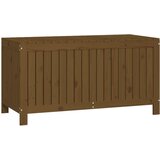  Vrtna kutija za pohranu boja meda 121x55x64 cm od borovine | shoptok.hr