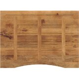  Ploča za radni stol zaobljena 110x80x2,5 cm od drva manga | shoptok.hr