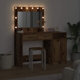  Toaletni stol 2 kom. Smeđa 40 x 41 x 75 cm Konstruirano drvo | shoptok.hr