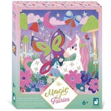 Janod Ustvarjalni komplet Magic Fairies – nalepke in fosforescenčni pesek | Shoptok.si