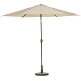 Suncobran za terasu Tenerife (Bež, Pokrivanje promjera: 300 cm)