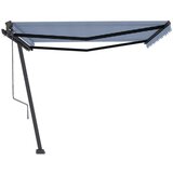  Prostostoječa avtomatska tenda 450x350 cm modra/bela, (20728800) | Shoptok.si