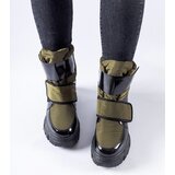 Gemre Green insulated snow boots Hutchinson | Shoptok.si