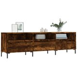 vidaXL TV omarica dimljeni hrast 150x30x44,5 cm inženirski les | Shoptok.si