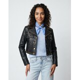 Michael Kors Usnjene jakne & Sintetične jakne STUDDED FX LEATHER JKT Črna | Shoptok.si
