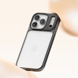 Rock Guard Lens Protection Series maskica za iPhone 17 Pro prozirno-crna | shoptok.hr