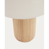 Kave Home Bela/naravna stoječa svetilka s tekstilnim senčnikom (višina 110 cm) Marga – | Shoptok.si