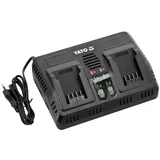 dvostruki punjač za baterije 18V 2.2A YT-828499