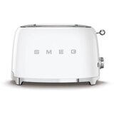 Smeg TSF01WHEU 2-Schlitz-Toaster Kompakt 50's Retro Style, Weiß | Shoptok.si