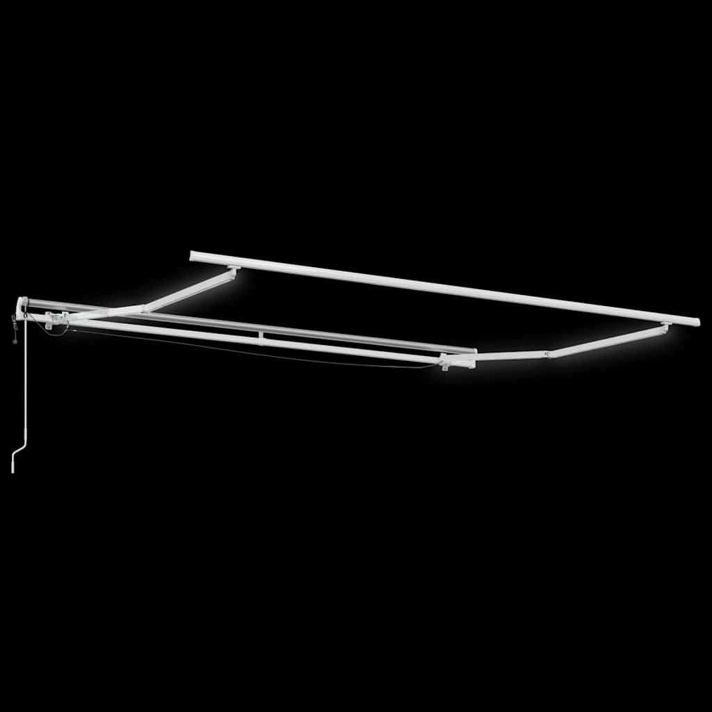  Skrovita tenda Šareni 350 x 250 cm Poliester i metal | shoptok.hr