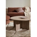 Ellos Home Okrugao stolić za kavu od MDF-a u svijetloj prirodnoj boji ø 85 cm Poppy – | shoptok.hr