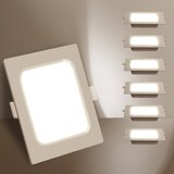 Aigostar led ugradno svetlo/6W/230V 3000K 12x12 cm belo | Eponuda.com