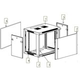  slt rek orman 6U 600x450 19 inca | Eponuda.com