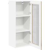 vidaXL Stenska kuhinjska omarica z vrati Umetni hrast 40 x 31 x 100 cm | Shoptok.si