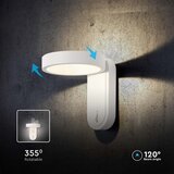  LED zidno svetlo LED/5W/230V 3000K/4000K belo | Eponuda.com