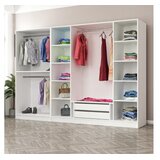 Hanah home kale - 2217 white wardrobe | Eponuda.com