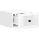  Stenski nočni omarici Bela visok sijaj 33 x 34,5 x 20 cm, (5000209767) | Shoptok.si