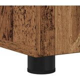 vidaXL Kupaonski ormar Staro drvo 30 x 35 x 80 cm Konstruirano drvo | shoptok.hr