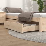 Shumee posteljni predal 2 kosa trdna borovina, (20766643) | Shoptok.si