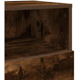  Noćni ormarić s 2 ladice dimljeni hrast 36x36x68 cm | shoptok.hr