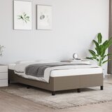 Furnova Posteljni okvir brez vzmetnice taupe 120x190 cm blago, (21937451) Cene