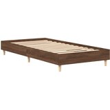  Okvir kreveta Bez madraca Smeđi hrast 90x200 cm | shoptok.hr