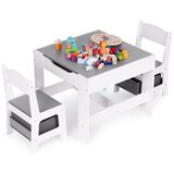 Eco_Toys Ecotoys Dečiji set sto i 2 stolice sa tablom za pisanje ZKC-1A | ePonuda.com