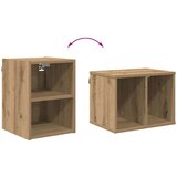 vidaXL Viseča omarica s polico Riga Umetni hrast 30 x 29,5 x 40 cm | Shoptok.si