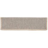  Prostirke za stepenice 15 kom 65x21x4 cm srebrne pravokutne rubove | shoptok.hr