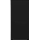 Ormarić za spise crni 46 x 62 x 133 cm čelični | shoptok.hr
