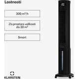 Klarstein Polar pametni hladilec zraka z vodnim hlajenjem | 300 m³/h | 5 l | 30 m² | 3 načini | 75 W | Shoptok.si