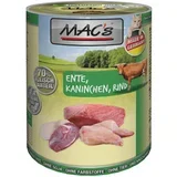 MAC´s Cat 6 x 400 g - Raca, zajec, govedina