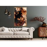  Poster - Flower Decoration in Sepia 20x30 | shoptok.hr