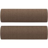  4-dijelni set sofa s jastucima smeđi od tkanine | shoptok.hr