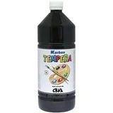 Tempera 1000ml boca KARBON crna